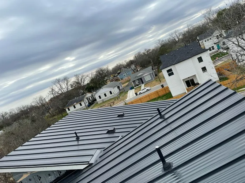 Standing seam metal roof panels with vents for Skylight Repair in Sylvania